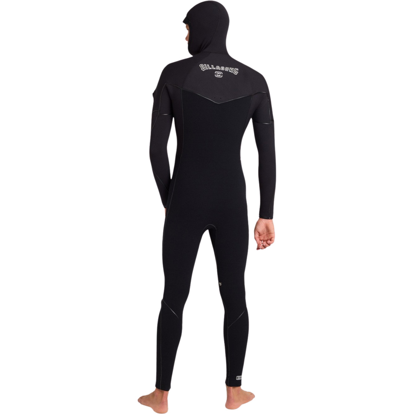 2026 Billabong Mens Furnace Ultra Gullwing 6/5mm Hooded Wetsuit ABYW200126 - Black
